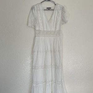 White Midi Dress